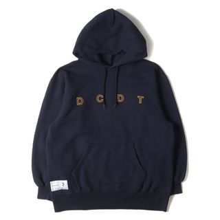 ディセンダント(DESCENDANT)のDESCENDANT ディセンダント パーカー サイズ:2 20AW DCDT ロゴ 刺繍 スウェットパーカー BARKLEY HOODED SWEATSH ネイビー 紺 トップス フーデッド スウェットシャツ【メンズ】【中古】(パーカー)