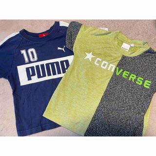 コンバース(CONVERSE)のTシャツ　セット　110サイズ　PUMA★converse(Tシャツ/カットソー)