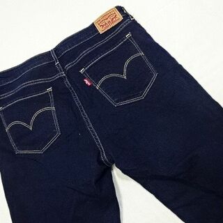 リーバイス(Levi's)のリーバイス☆711☆濃紺アジアンスキニー☆30☆ウェスト約85cm☆紗栄子(デニム/ジーンズ)