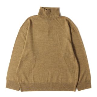 アーペーセー(A.P.C)の新品 A.P.C. アーペーセー ニット サイズ:S タートルネック ハイゲージ ウール ニット セーター ハイネック メランジ マスタード トップス 長袖【メンズ】(ニット/セーター)