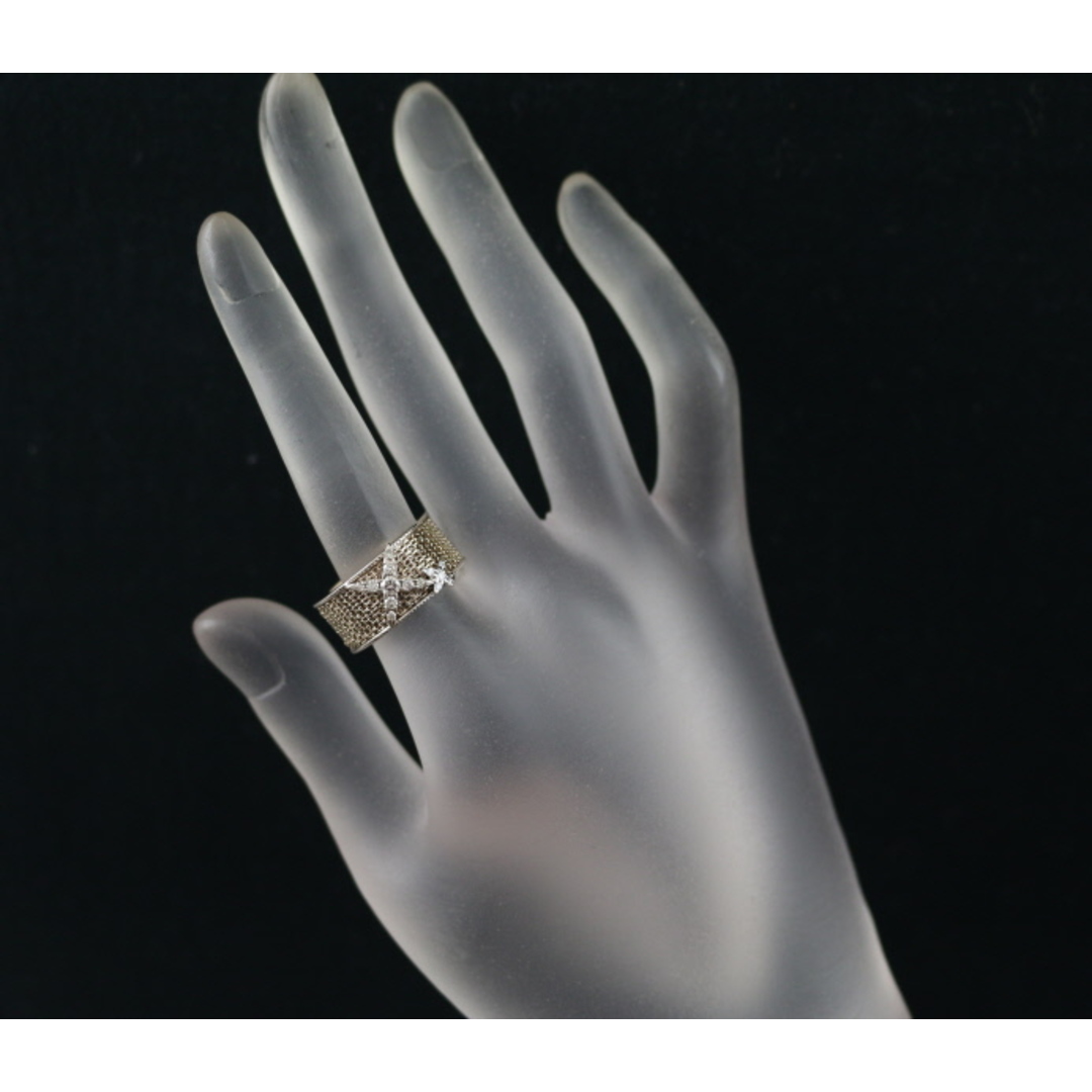 カシケイ リング ダイヤ 0.18ct ネイキッド 12号 K18BG/Pt900 カシケイ リング ダイヤ 0.18ct ネイキッド 12号 K18BG/Pt900