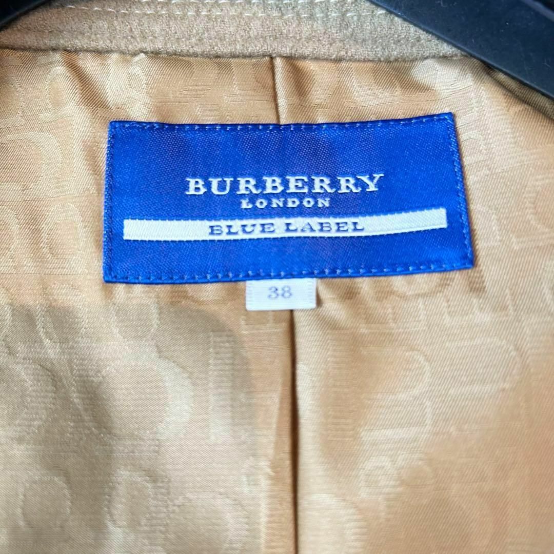 BURBERRY BLUE LABEL(バーバリーブルーレーベル)のBURBERRY BLUE LABEL ライダースジャケット 38 レディースのジャケット/アウター(ライダースジャケット)の商品写真