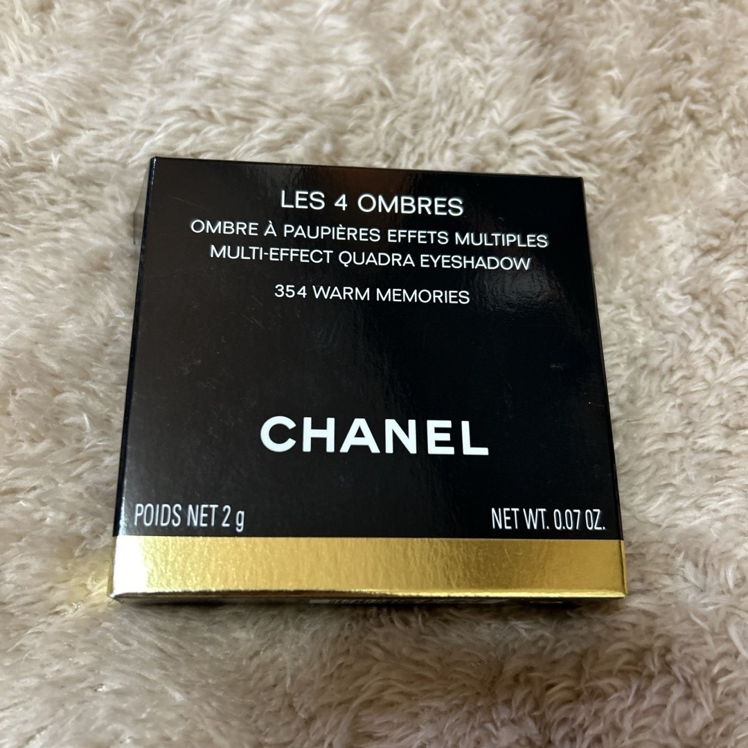 CHANEL(シャネル)のCHANEL WARM MEMORIES CHANEL LES 4 OMBRES コスメ/美容のベースメイク/化粧品(アイシャドウ)の商品写真