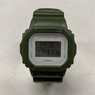 ジーショック(G-SHOCK)のCASIO G-SHOCK DW-5600M カーキ(腕時計(デジタル))