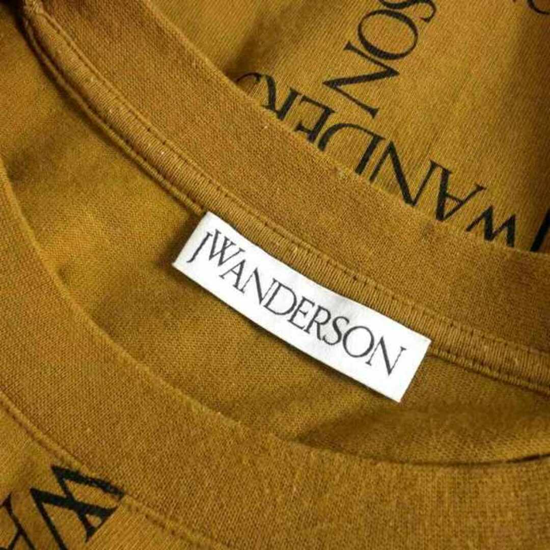 J.W.ANDERSON(ジェイダブリューアンダーソン)のJ.W.ANDERSON 24SS ロゴプリント Tシャツ M ブラウン  メンズのトップス(Tシャツ/カットソー(半袖/袖なし))の商品写真