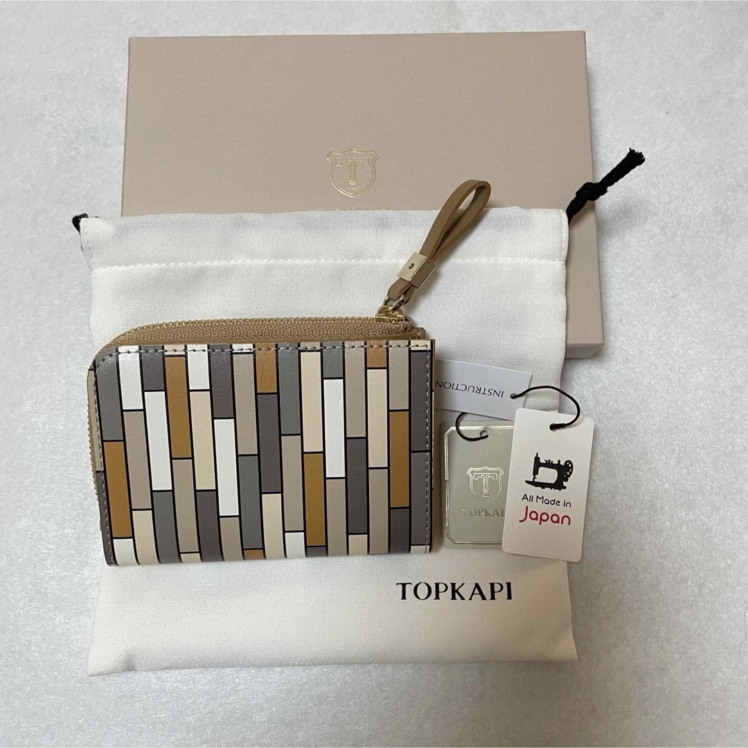 【オープニング 大放出セール】 TOPKAPI】新品マルチケース （【新品】トプカピ プリントレザー 小物