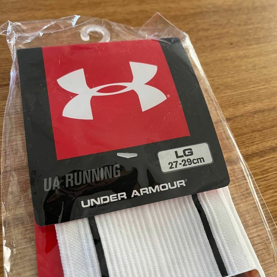 UNDER ARMOUR(アンダーアーマー)の新品 未使用 アンダーアーマー 5本指 ランニングソックス メンズのレッグウェア(ソックス)の商品写真