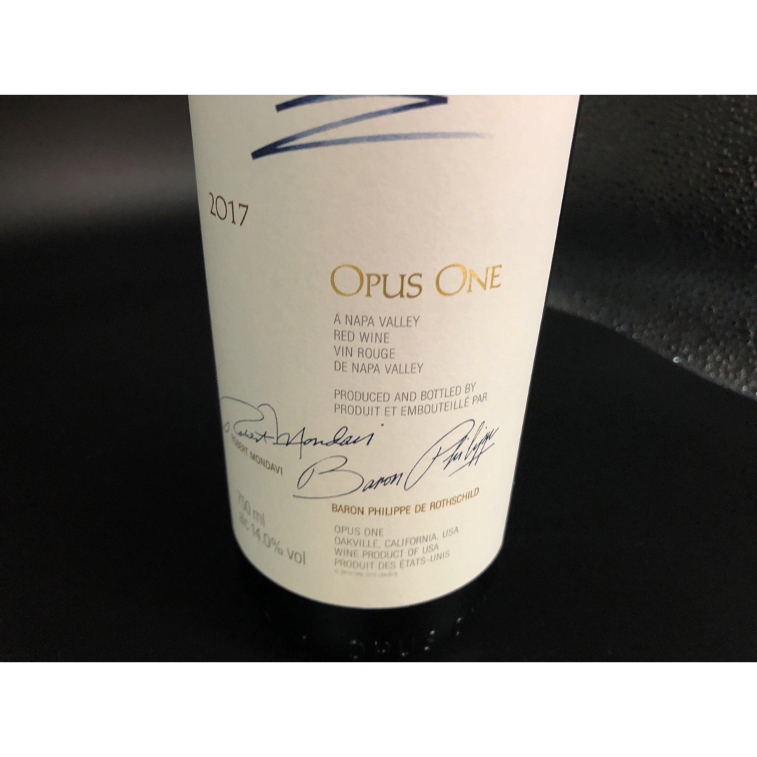 オーパス・ワン(オーパスワン)のH70 オーパス ワン 2017 750ml 赤ワイン 食品/飲料/酒の酒(ワイン)の商品写真