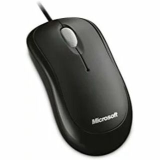 マイクロソフト(Microsoft)のマイクロソフト ベーシック オプティカル マウス ブラック(PC周辺機器)