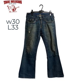 トゥルーレリジョン(True Religion)のTRUE RELIGION JOEY FLARE JEANS W30 L33 (デニム/ジーンズ)