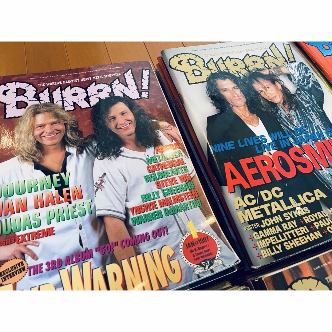 BURRN! 1997年〜2003年 全79冊 エンタメ/ホビーの雑誌(アート/エンタメ/ホビー)の商品写真