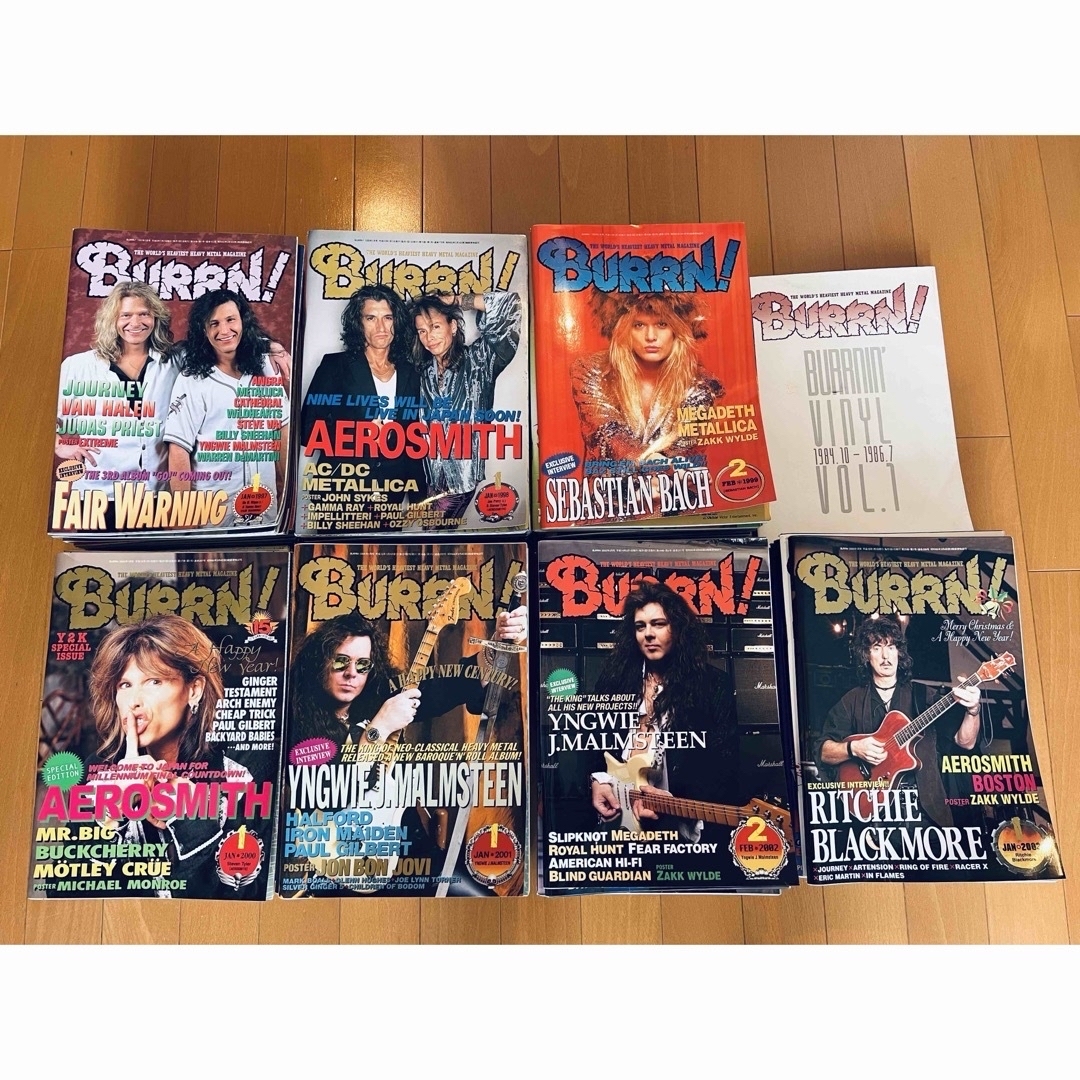 BURRN! 1997年〜2003年 全79冊 エンタメ/ホビーの雑誌(アート/エンタメ/ホビー)の商品写真