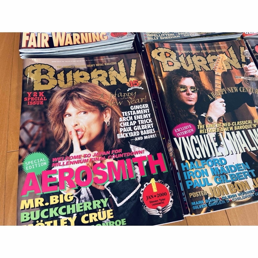 BURRN! 1997年〜2003年 全79冊 エンタメ/ホビーの雑誌(アート/エンタメ/ホビー)の商品写真