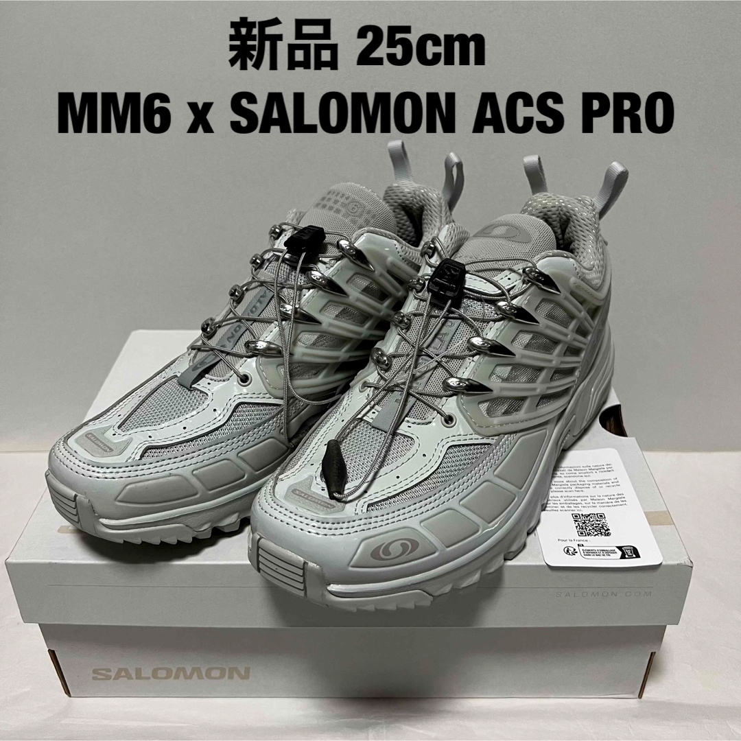 MM6 - 新品MM6 x SALOMON ACS PRO スニーカー MM6 x サロモンの MM6 - 新品MM6 x SALOMON ACS PRO スニーカー MM6 x サロモンの