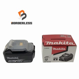 マキタ(Makita)の☆未使用品☆makita マキタ 18V 3.0Ah 純正 リチウムイオンバッテリー BL1830B 残量表示付 リチウムイオン電池 蓄電池 充電池 86259(工具)