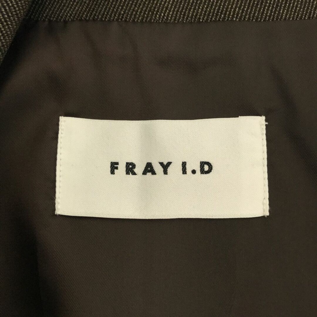 FRAY I.D(フレイアイディー)のフレイアイディー ダブルブレストバックカットジレ ジレベスト 1 カーキ FRAY I.D FWFJ224100  レディース 古着 【240302】 レディースのトップス(ベスト/ジレ)の商品写真