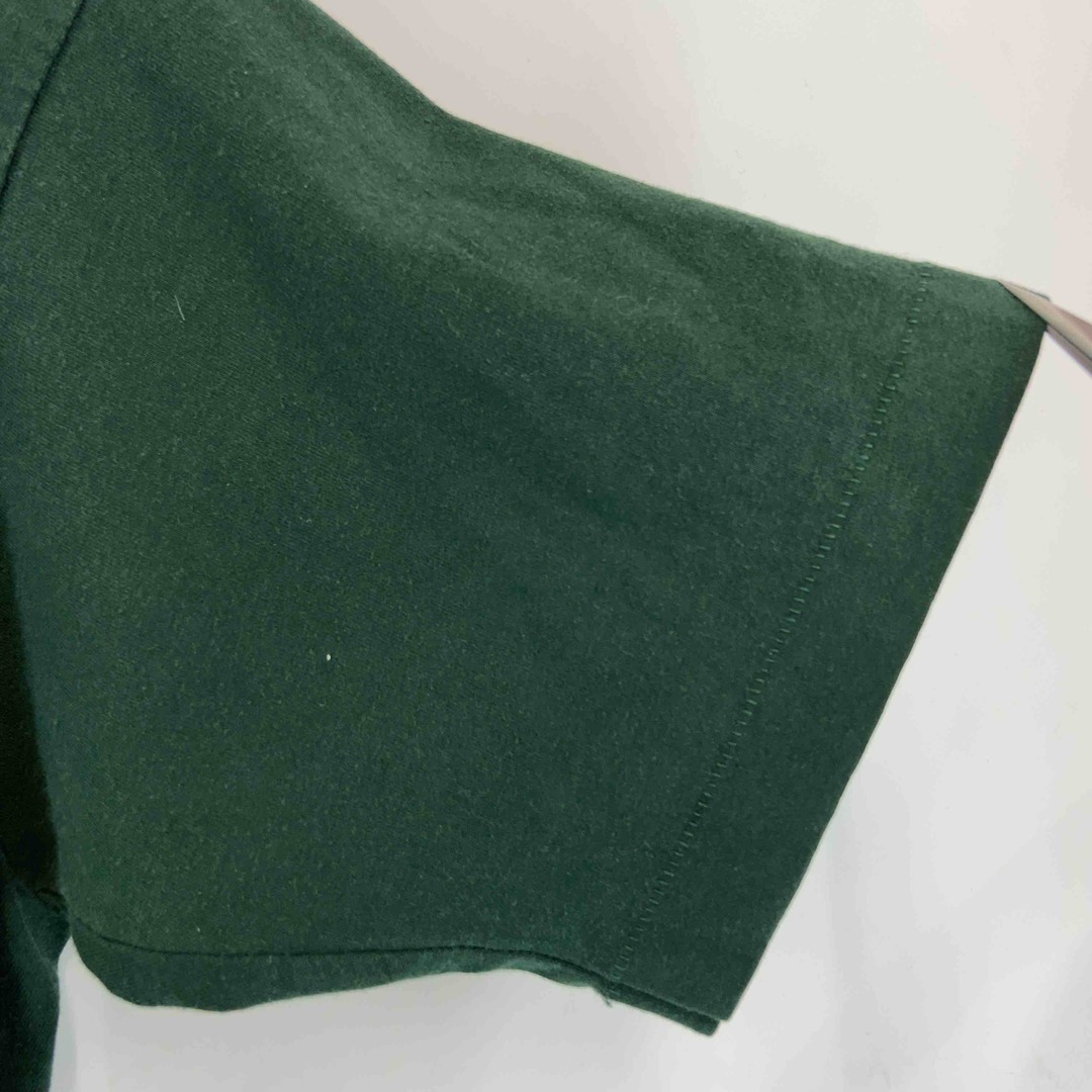 FRUIT OF THE LOOM メンズ フルーツオブザルーム プリント Tシャツ　半袖　グリーン　バレーボール メンズのトップス(Tシャツ/カットソー(半袖/袖なし))の商品写真