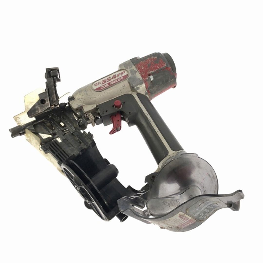 ☆中古品☆MAX マックス 常圧 エアコイルネイラ CN-354(FP) エア ☆中古品☆MAX マックス 常圧 エアコイルネイラ CN-354(FP) エア