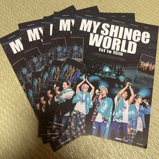 映画フライヤー「MY SHINEE WORLD」5枚(印刷物)