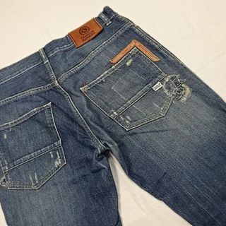 フランクリンアンドマーシャル(FRANKLIN&MARSHALL)のフランクリンマーシャル☆ROCKER☆ダメージ加工デニム☆30☆ウェスト約81(デニム/ジーンズ)