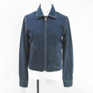 ラルフローレン(Ralph Lauren)のラルフローレン デニムジャケット ジージャン 7 紺 ネイビー 日本製 ポケット(Gジャン/デニムジャケット)
