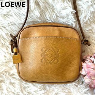 ロエベ(LOEWE)のLOEWE アナグラム ショルダーバッグ ミニポシェット ロゴチャーム(ショルダーバッグ)