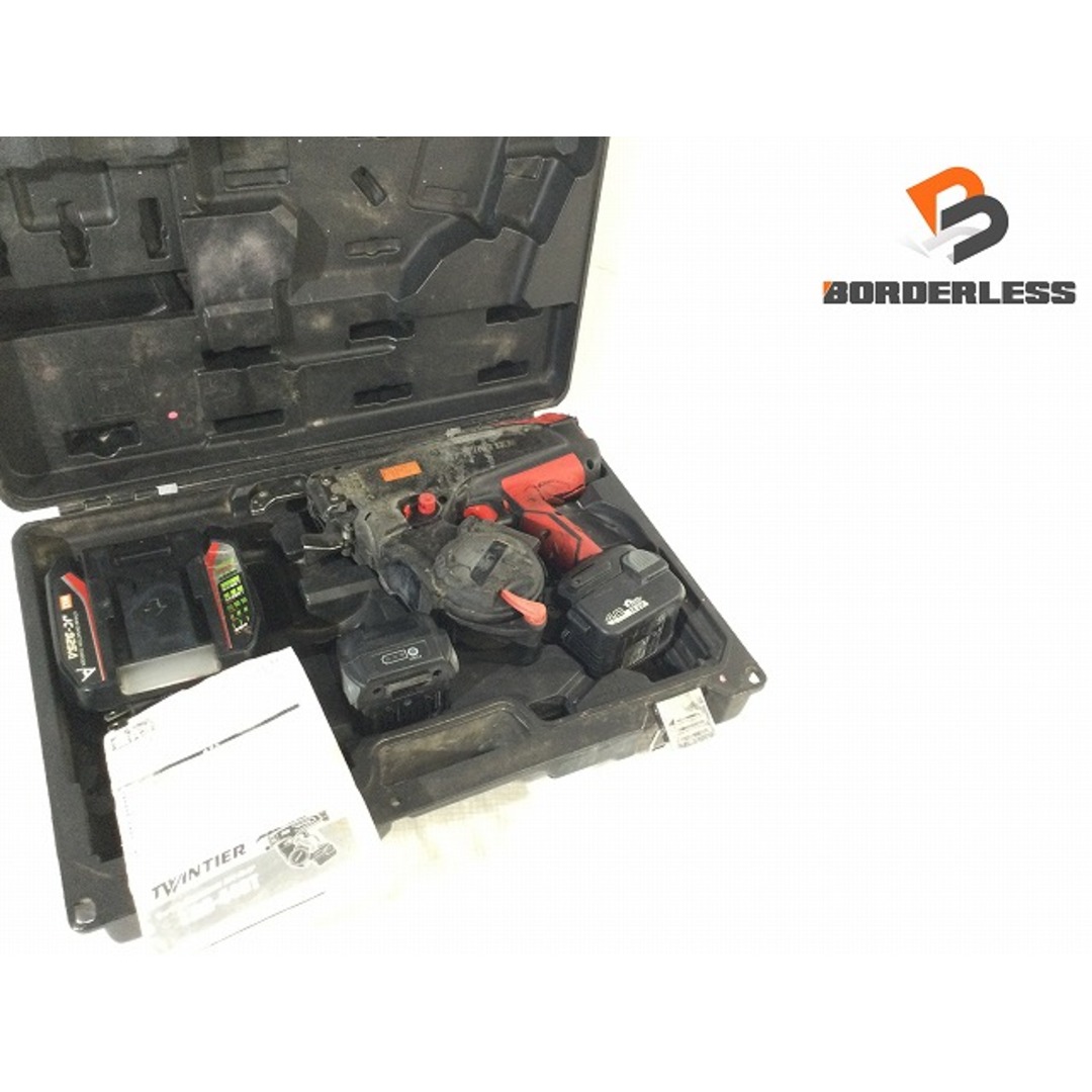 ☆中古品☆ MAX マックス 14.4V 鉄筋結束機 ツインタイア RB ☆中古品☆ MAX マックス 14.4V 鉄筋結束機 ツインタイア RB
