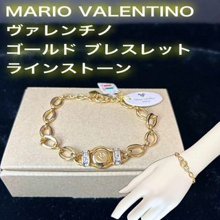 マリオバレンチノ(MARIO VALENTINO)の【極美品】MARIO VALENTINO ヴィンテージ ゴールド ブレスレット(ブレスレット/バングル)