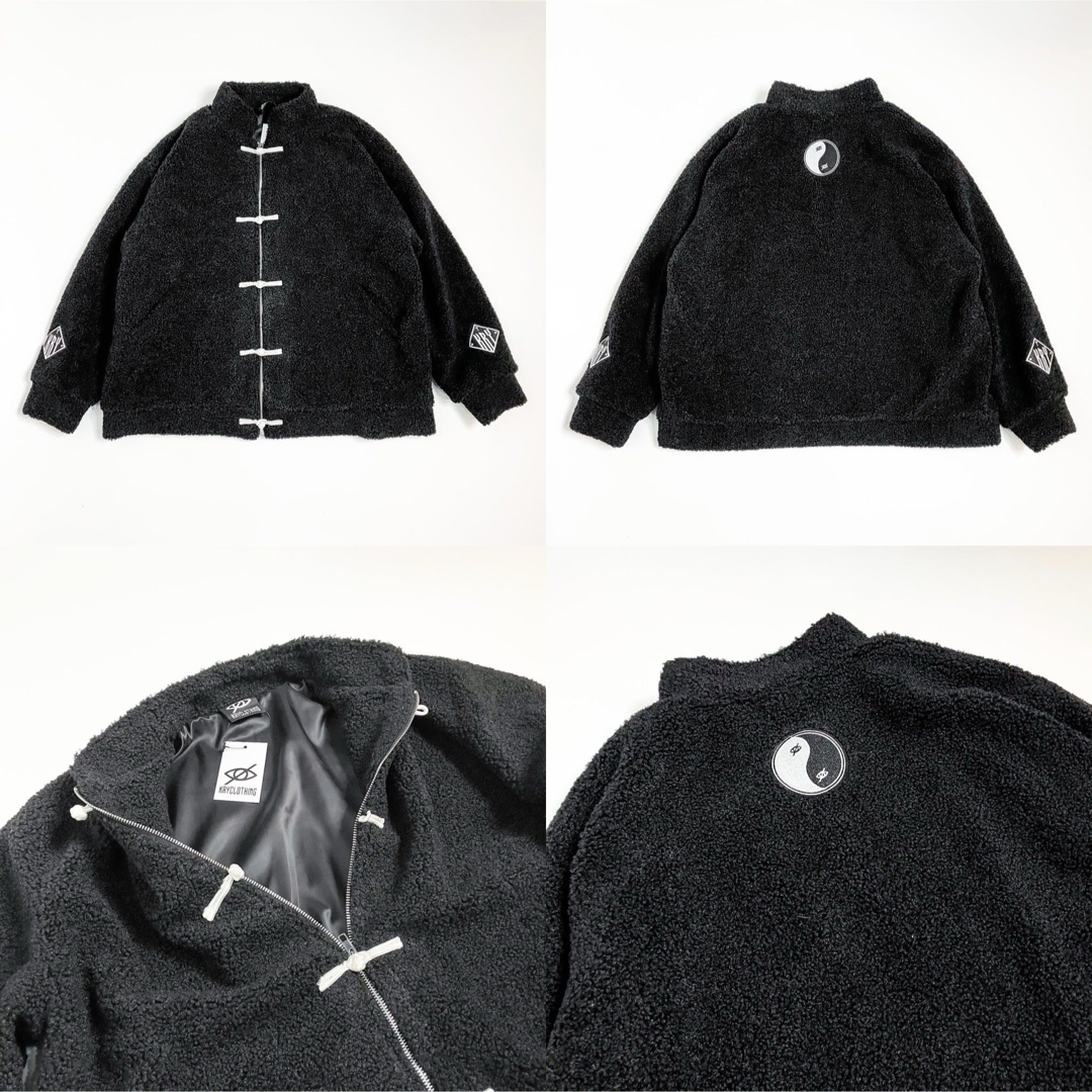 KRY ♡ もこもこチャイナブルゾン レディースのジャケット/アウター(ブルゾン)の商品写真