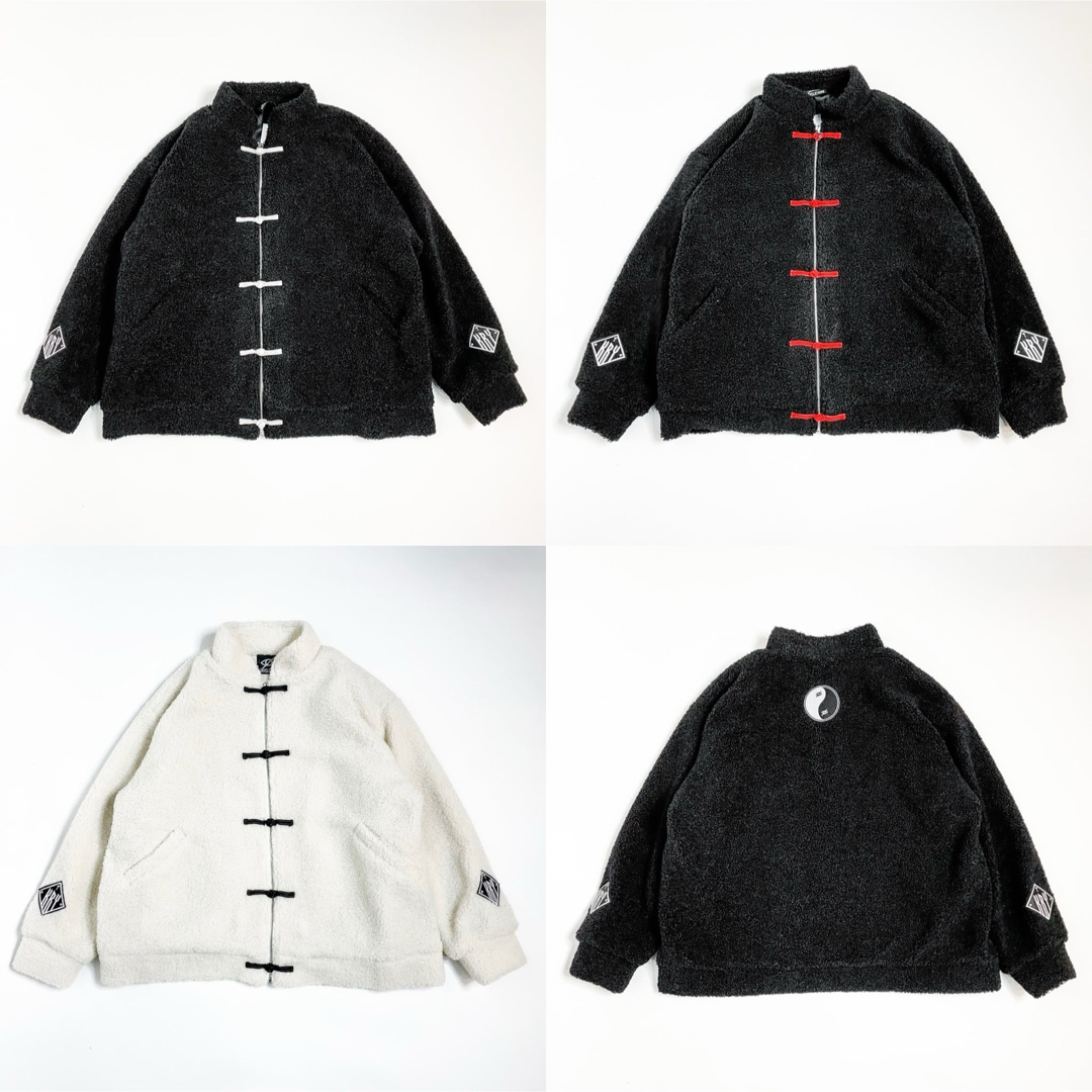 KRY ♡ もこもこチャイナブルゾン レディースのジャケット/アウター(ブルゾン)の商品写真