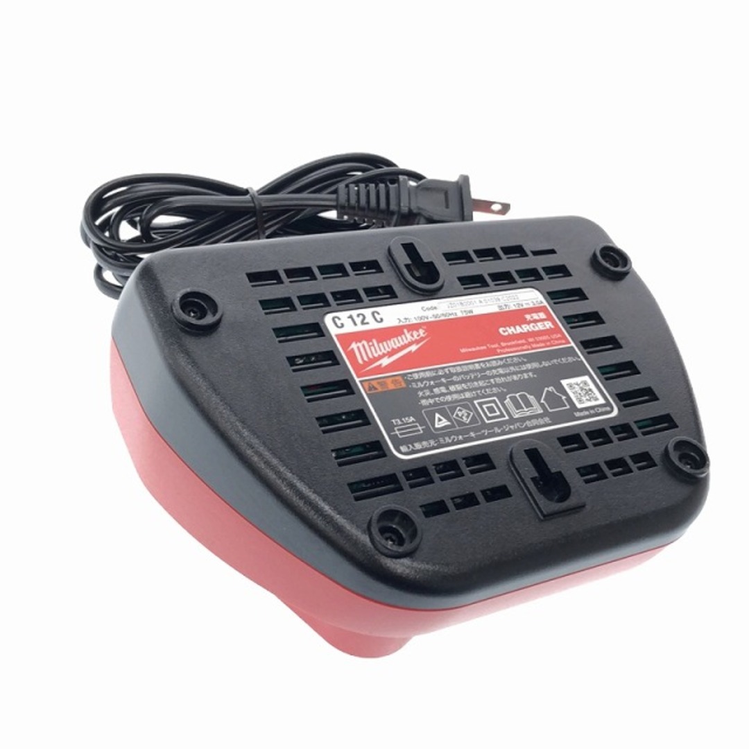 ☆極美品☆Milwaukee ミルウォーキー M12 充電器 C12C JP 説明 ☆極美品☆Milwaukee ミルウォーキー M12 充電器 C12C JP 説明