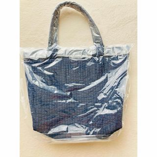 【新品未使用】韓国製★大人気のイブル/ヌビバッグNavy(トートバッグ)