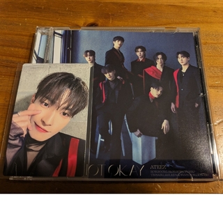 エイティーズ(ATEEZ)のATEEZ NOT OKAY CD+トレカ ホンジュン(K-POP/アジア)