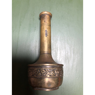 アンティーク アラビアン花瓶  材質　真鍮 　 (花瓶)