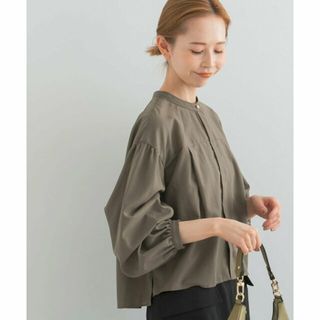 アーバンリサーチロッソ(URBAN RESEARCH ROSSO)の【K/BROWN】UVカットギャザーボリュームシャツブラウス(シャツ/ブラウス(長袖/七分))