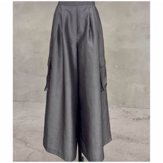 Lig. wide cargo pants / gray(ワークパンツ/カーゴパンツ)