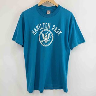 JERZEEES ジャージーズ メンズ  Tシャツ 半袖 プリント トルコブルー(Tシャツ/カットソー(半袖/袖なし))