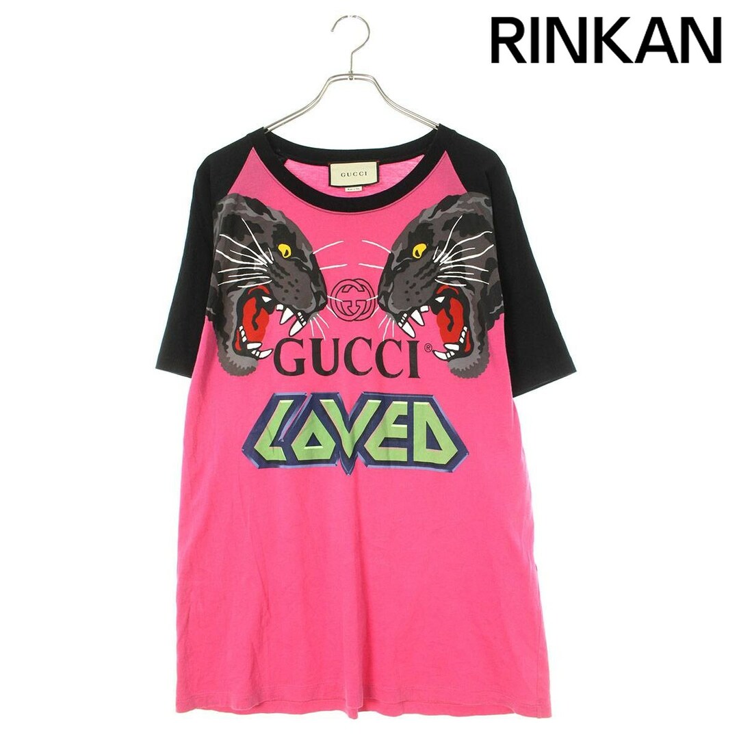 Gucci - グッチ 19SS 549099 XJAI1 LOVEDタイガープリントTシャツ