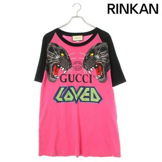 Gucci - グッチ 19SS 549099 XJAI1 LOVEDタイガープリントTシャツ 