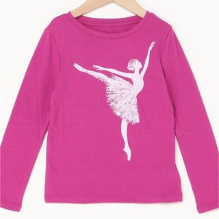 ギャップキッズ(GAP Kids)のgap kids オーガニックコットン100% グラフィック Tシャツ バレエ(Tシャツ/カットソー)