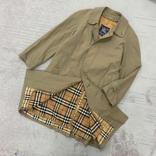 バーバリー(BURBERRY)の美品 BURBERRY ステンカラーコート ノバチェック インナー 丸善 別注(ステンカラーコート)