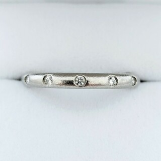 ティファニー(Tiffany & Co.)のティファニー ダイヤモンド ビゼット リング Pt950 6.2g(リング(指輪))