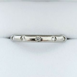 ティファニー(Tiffany & Co.)のティファニー ダイヤモンド ビゼット リング Pt950 6.2g(リング(指輪))