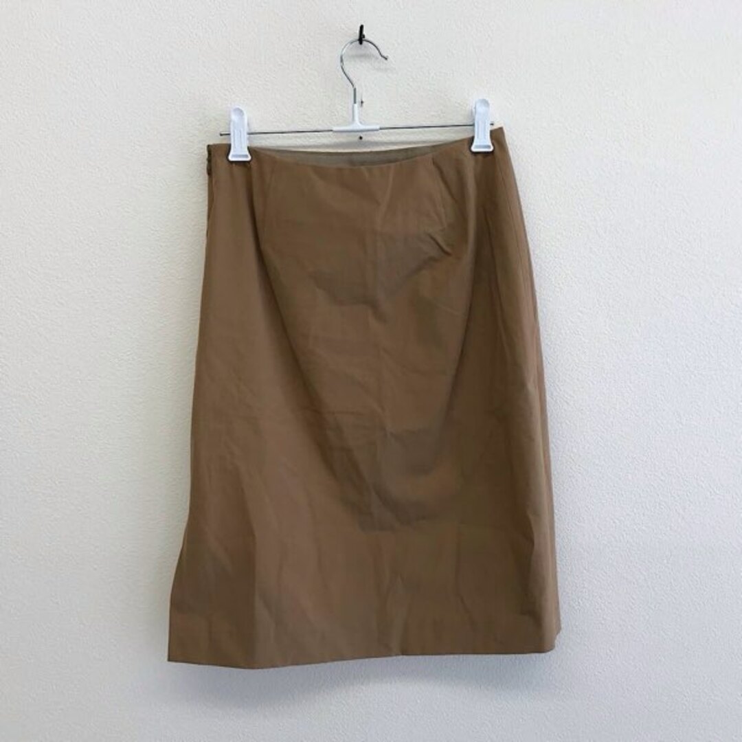 Ralph Lauren(ラルフローレン)の『USED』 RALPH LAUREN ラルフローレン  スリットスカートサイズ7 ブラウン系 レディース【中古】 レディースのスカート(ひざ丈スカート)の商品写真