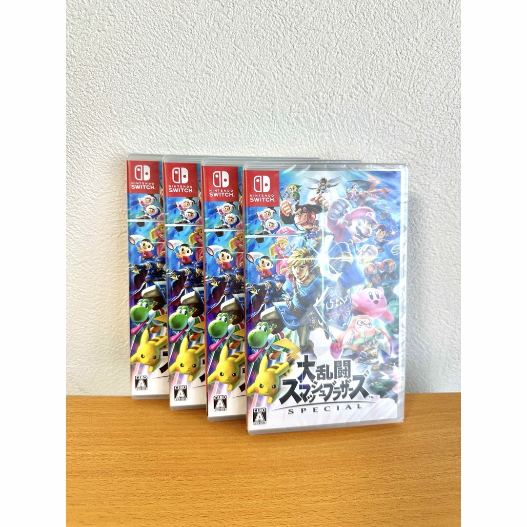 Nintendo Switch - 【新品未開封】４本 大乱闘スマッシュブラザーズ SP