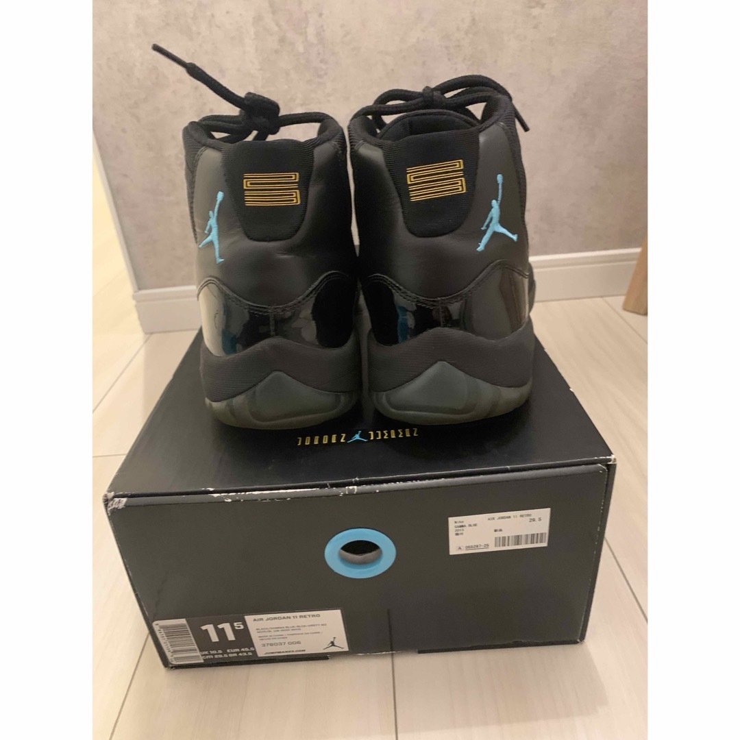 AIR JORDAN 11 RETRO GAMMA BLUE  メンズの靴/シューズ(スニーカー)の商品写真