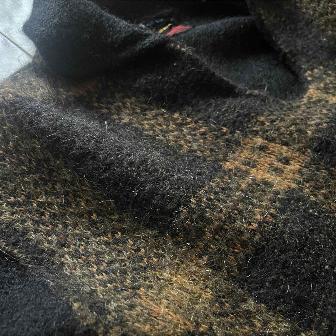 VINTAGE PLAID WOOL KNIT メンズのトップス(ニット/セーター)の商品写真