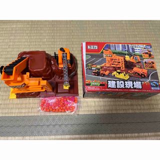 タカラトミー(Takara Tomy)のトミカ アクション建設現場(ミニカー)