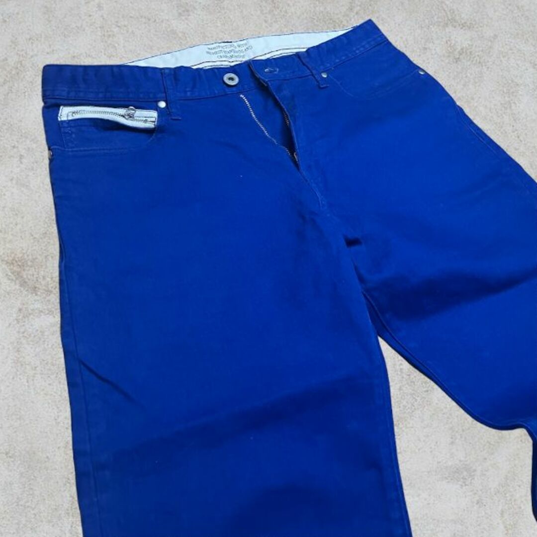 Confirm(コンファーム)のConfirm Cotton Pants Blue コンファーム　青　パンツ メンズのパンツ(デニム/ジーンズ)の商品写真