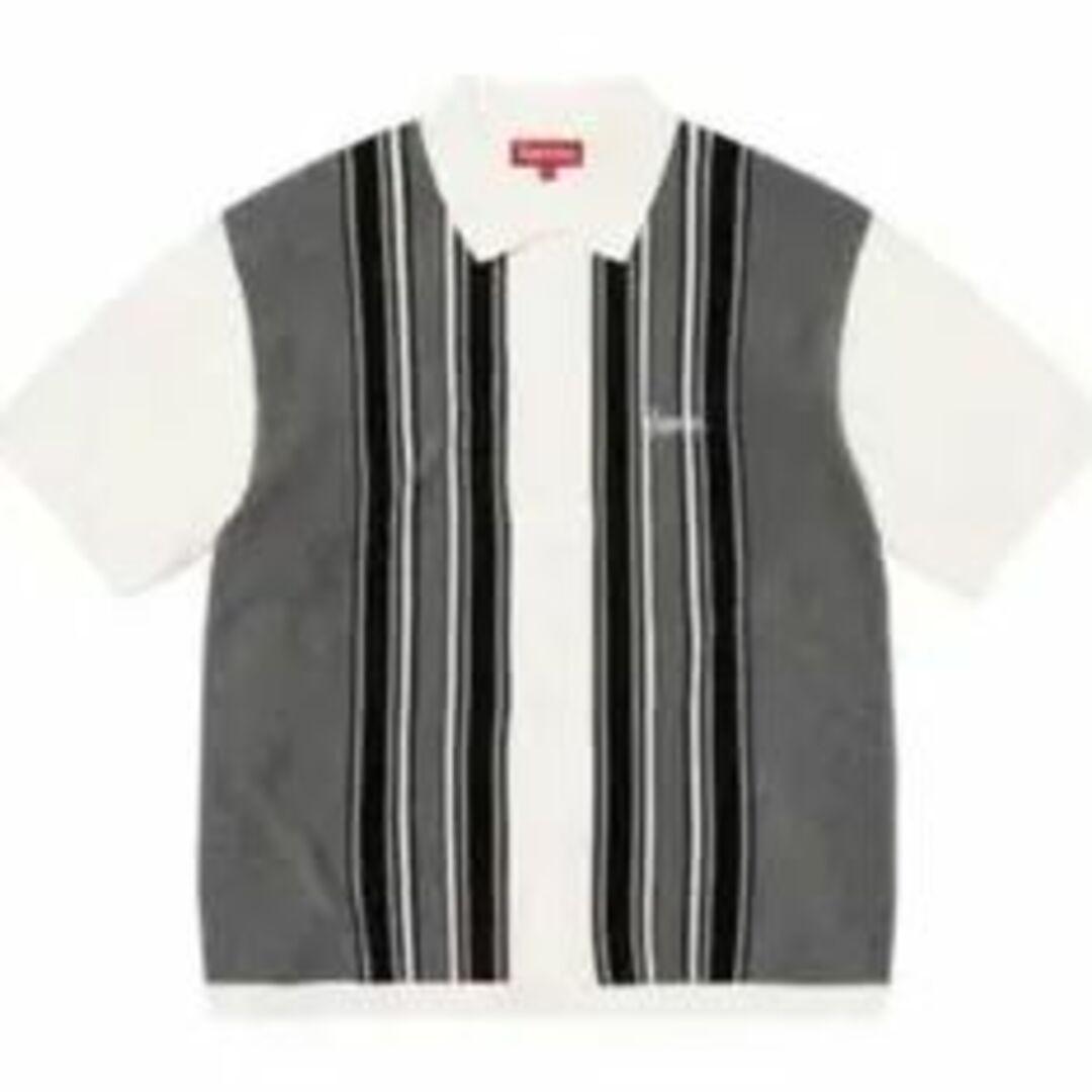 Supreme(シュプリーム)のXLサイズ　Supreme Stripe Button Up Polo メンズのトップス(ポロシャツ)の商品写真